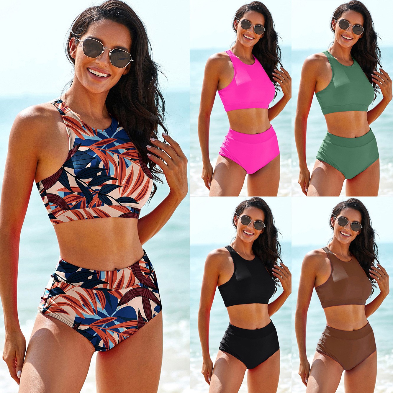 Tops - Trajes de baño para mujer: Tankini