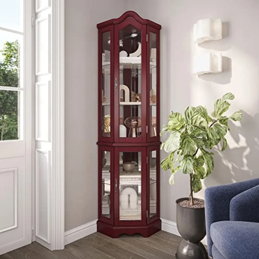 Tops - Mueble de exhibición de esquina con
