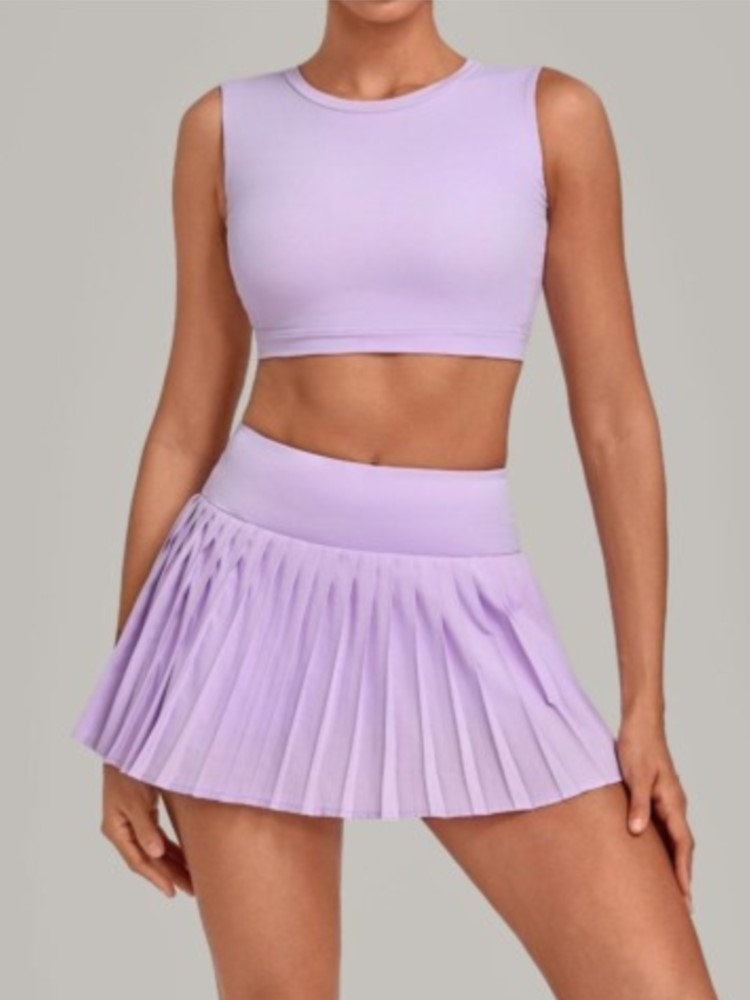 Skirts - Conjunto de dos piezas para mujer: