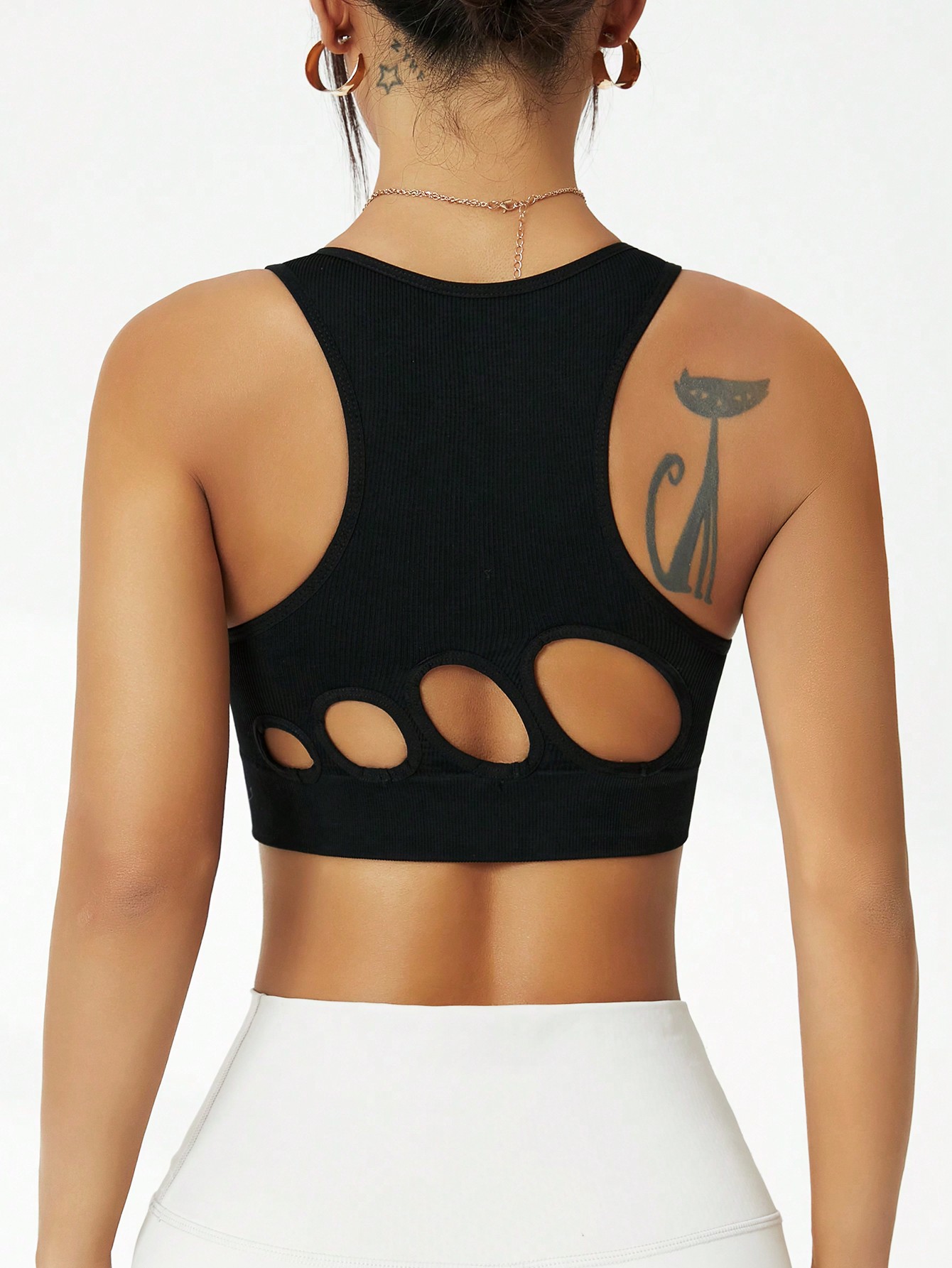 Sujetador deportivo acanalado  - Seamless Ribbed Workout Tank Top reseña y precio