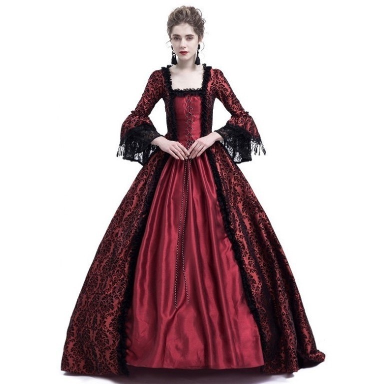 Vestido largo con mangas acamp - Dresses reseña y precio