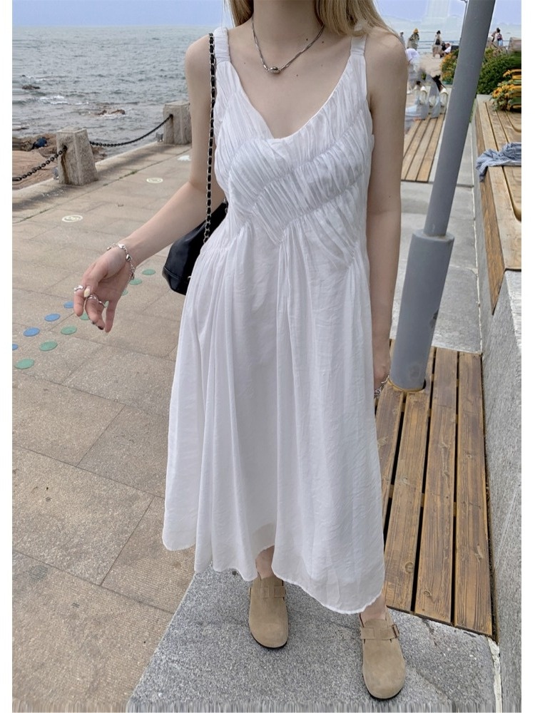Conjunto elegante de talla gra - Korean Style A Line Shirt Dress reseña y precio
