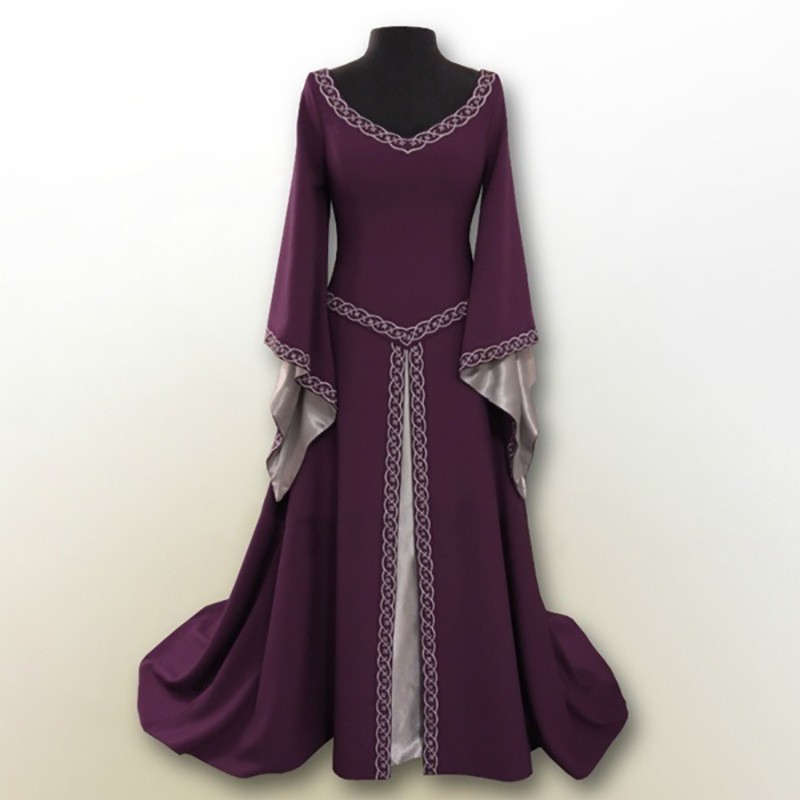 Vestido retro de manga larga,  - Skirts reseña y precio