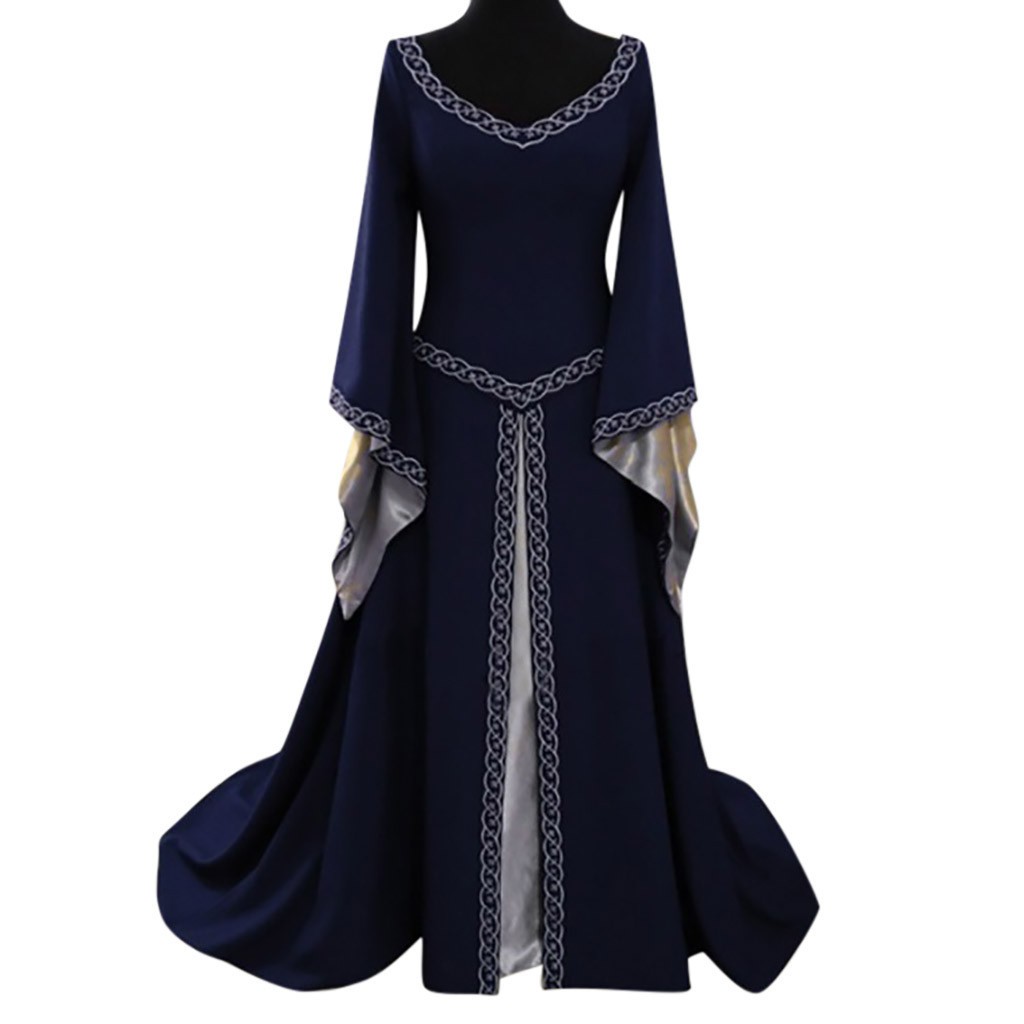 Vestido retro de manga larga,  - Skirts reseña y precio