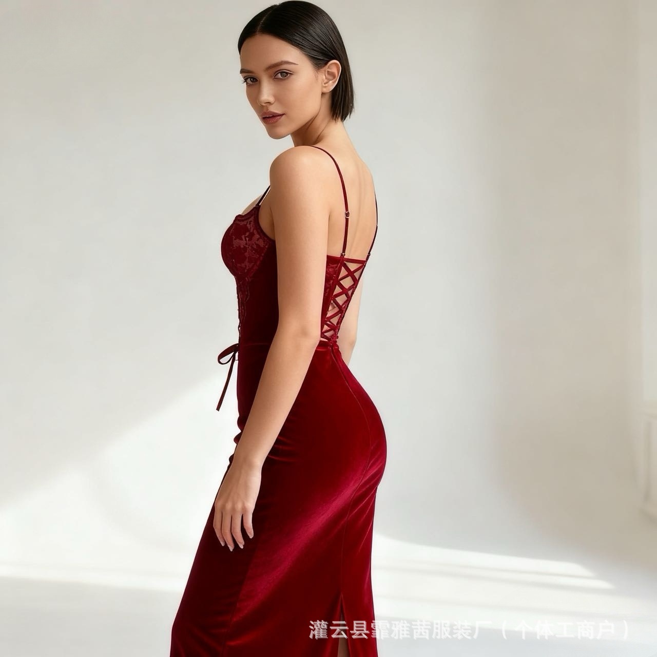 Vestido midi de noche ajustado - Sexy Mesh Sheer Bodycon Dress reseña y precio
