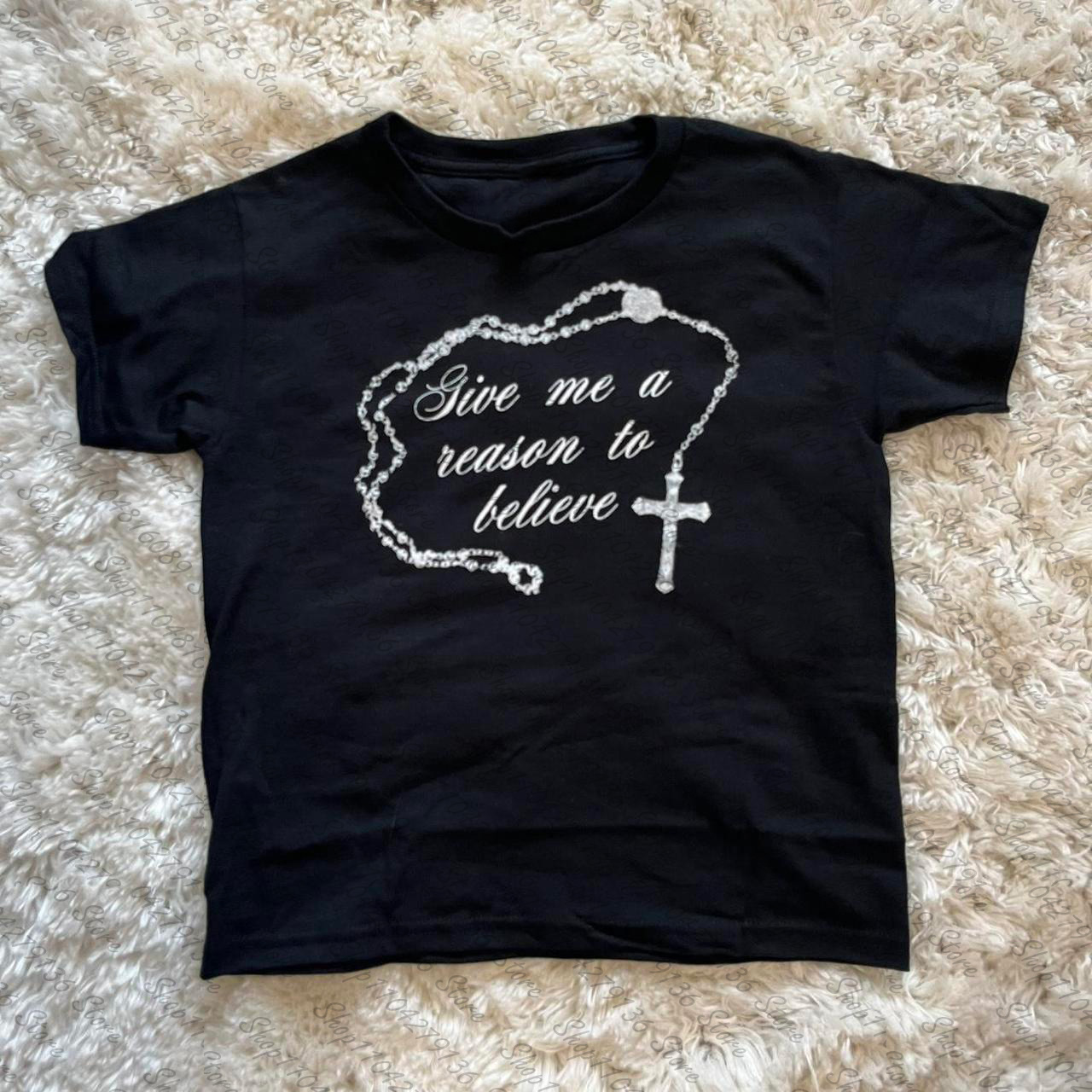 Ropa de Mujer de los Años 2000 - Y2K Graphic Baby Tee Crop reseña y precio