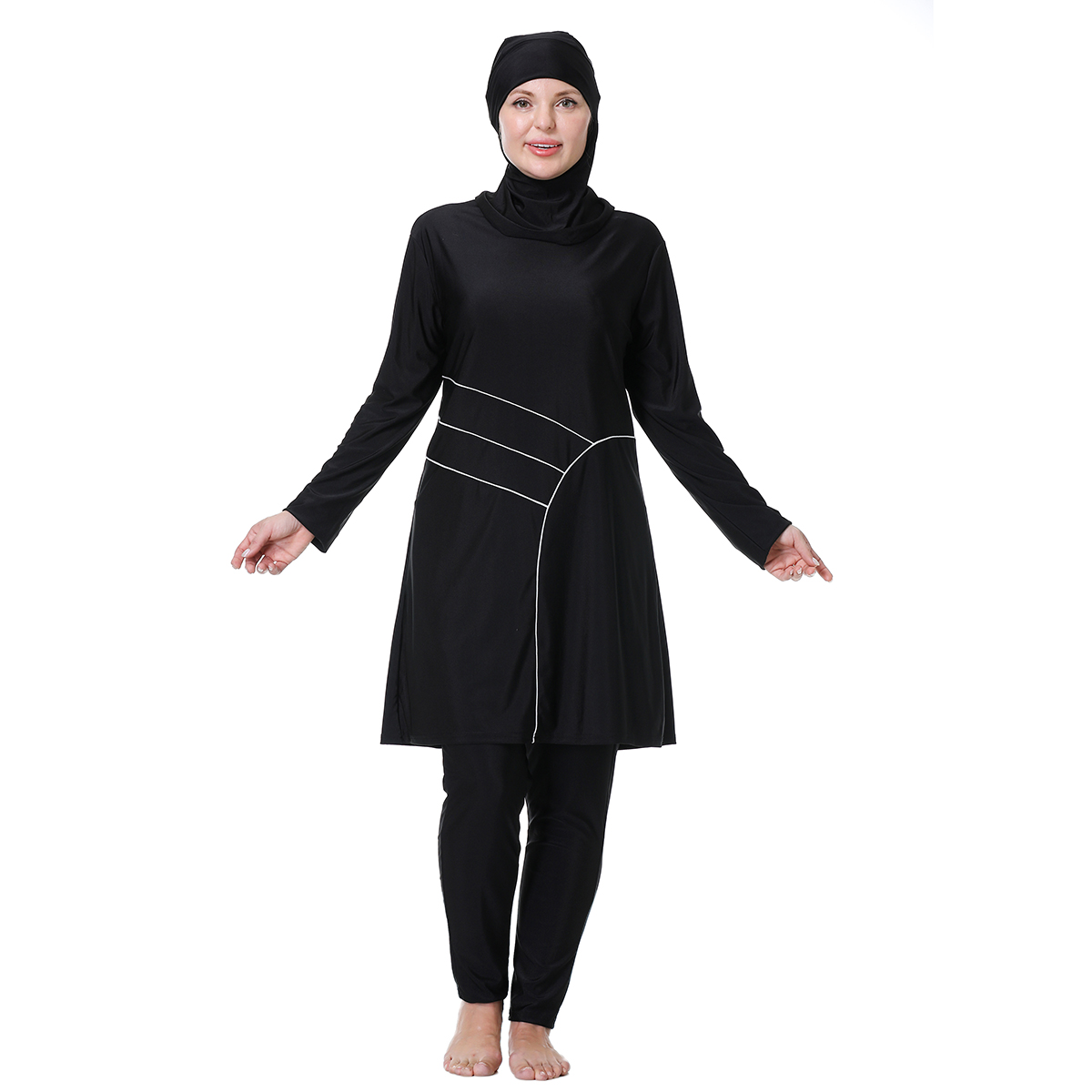 Traje de Baño Musulmán H1029 p - Swimwear reseña y precio