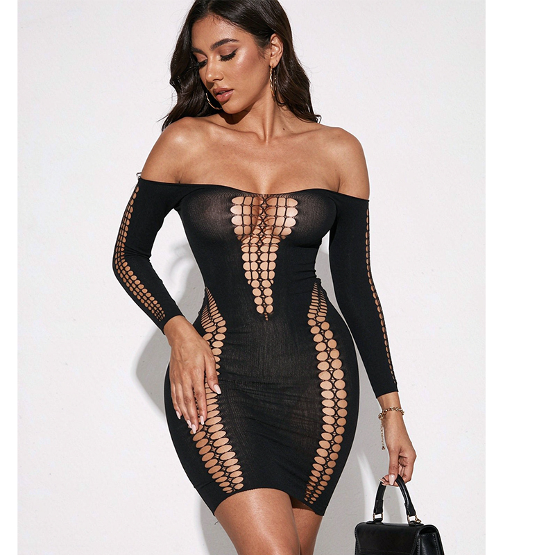 Vestido de playa de malla tran - Sexy Mesh Sheer Bodycon Dress reseña y precio