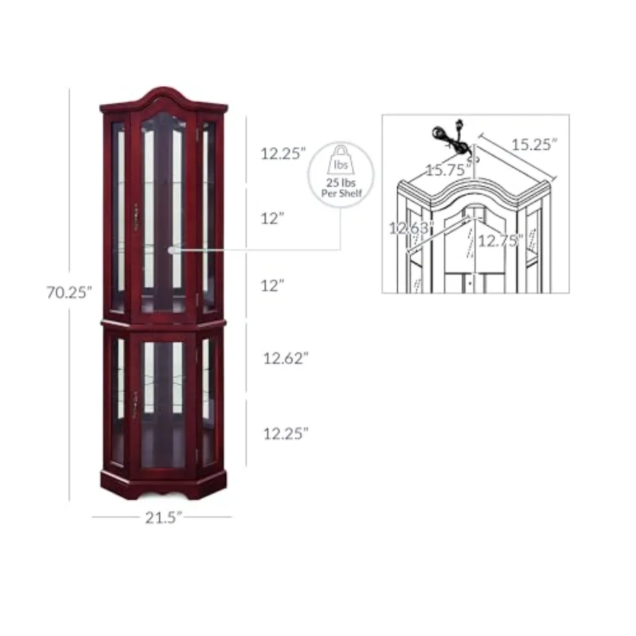 Mueble de exhibición de esquin - Tops reseña y precio