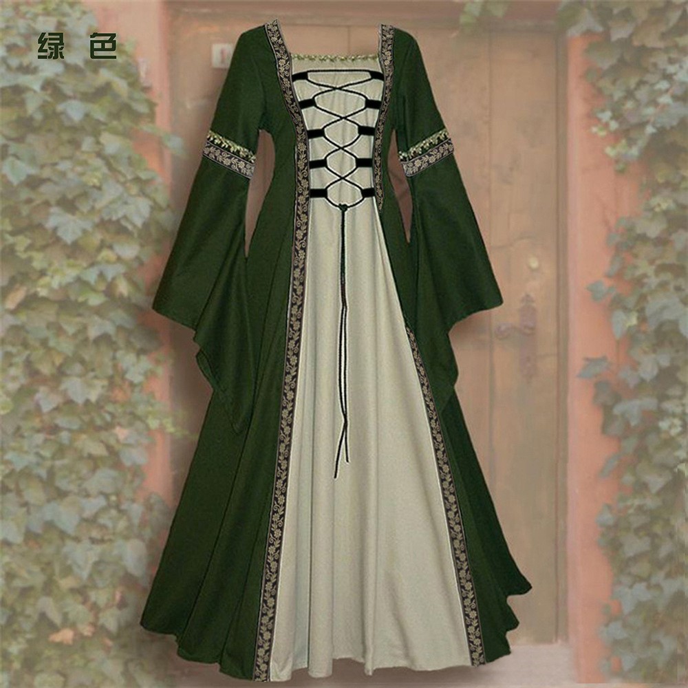 Vestido largo de corte en líne - Dresses reseña y precio