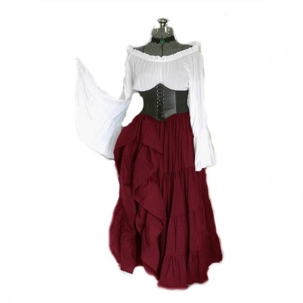 Vestido de manga larga de cint - Dresses reseña y precio