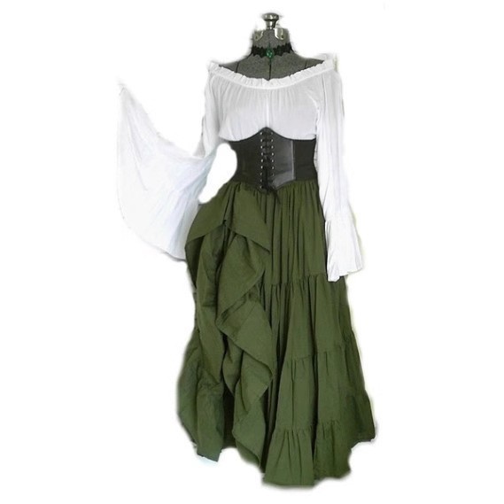 Vestido de manga larga de cint - Dresses reseña y precio
