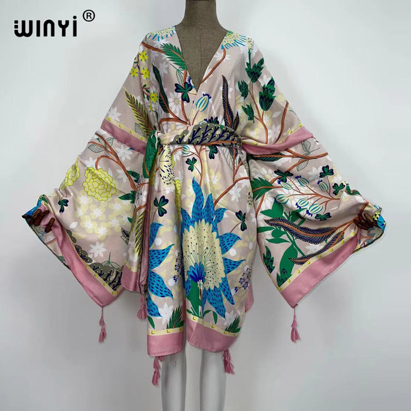 Vestidos de otoño WINYI para m - Boho Summer Beach Maxi Dress reseña y precio