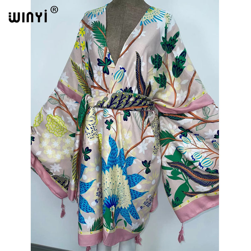 Vestidos de otoño WINYI para m - Boho Summer Beach Maxi Dress reseña y precio
