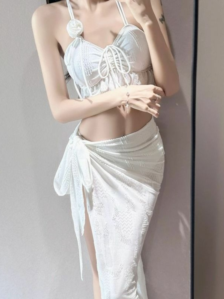 Traje de Baño de Dos Piezas Fl - Tops reseña y precio