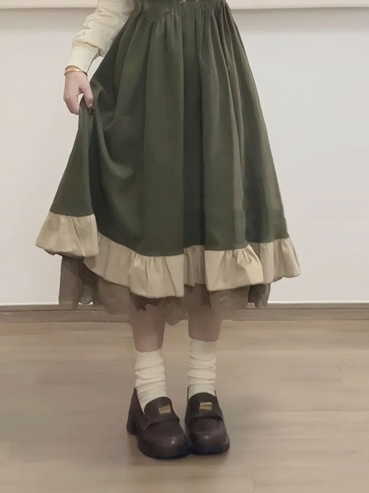 2025 japoneses nuevos coreanos - Korean Style A Line Shirt Dress reseña y precio