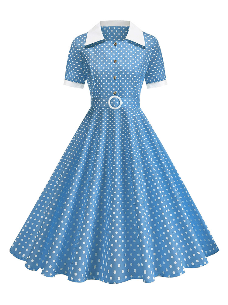 Vestido de Verano Vintage para - French Vintage Floral Midi Dress reseña y precio