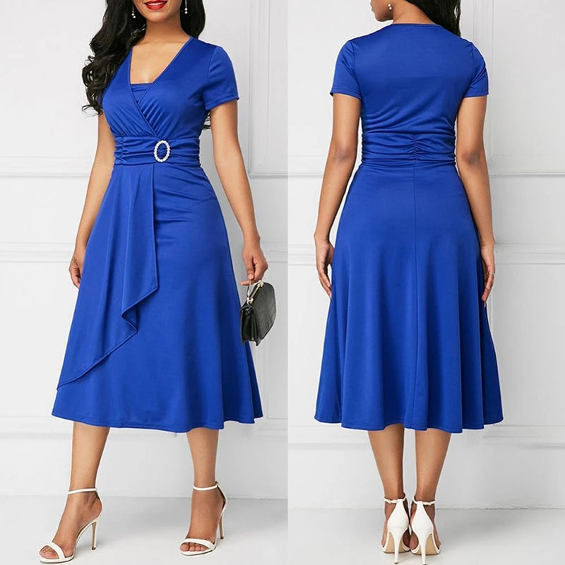 Vestido We.Fine para mujer, Co - French Vintage Floral Midi Dress reseña y precio