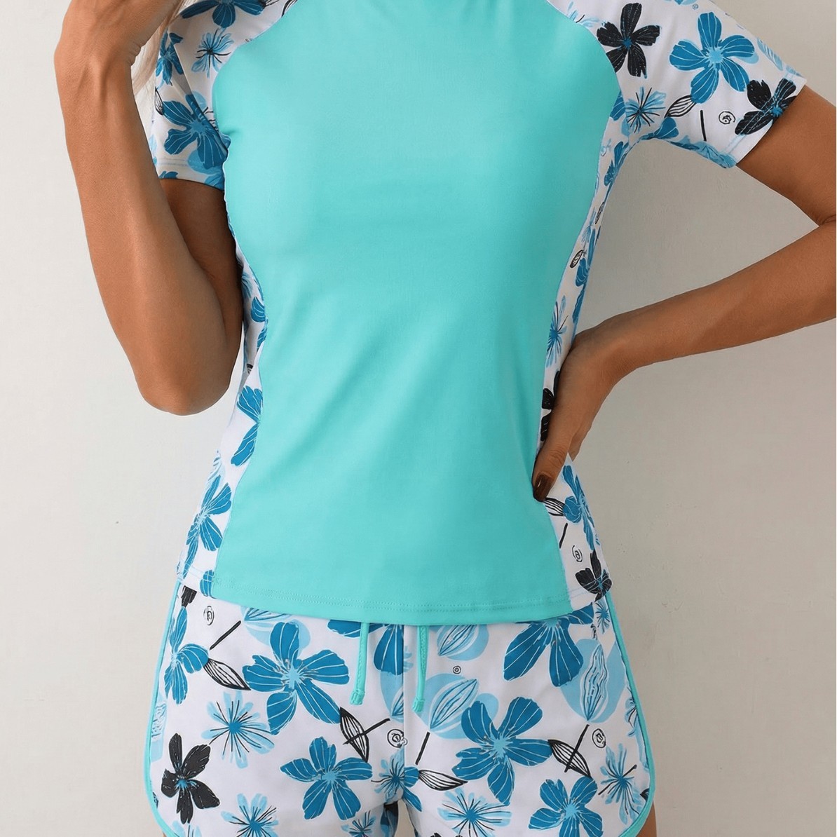 Tankini para mujer con pantalo - Tops reseña y precio