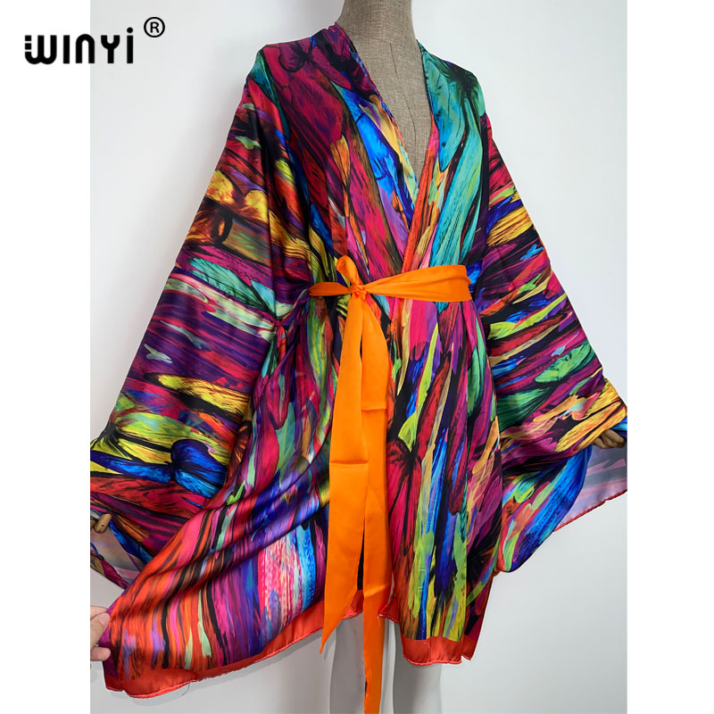 WINYI-Bikini elegante con esta - Boho Summer Beach Maxi Dress reseña y precio