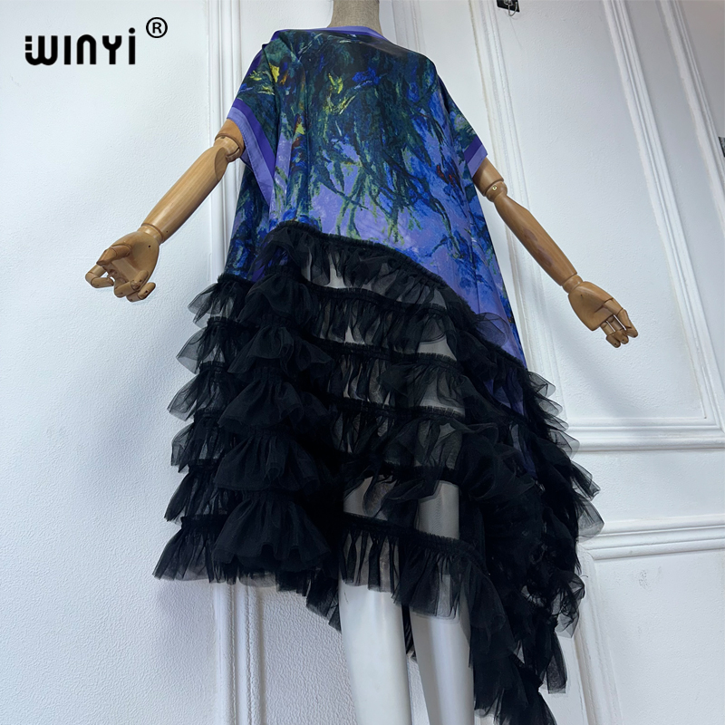 WINYI Africa Clothing Vestido  - Boho Summer Beach Maxi Dress reseña y precio