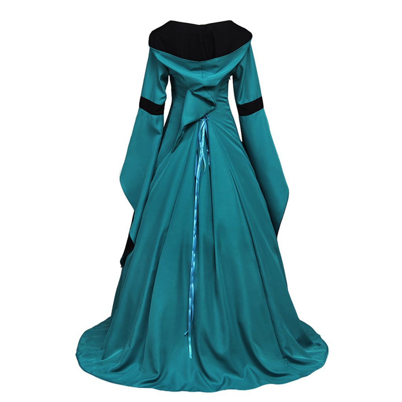 Vestido de manga campana con c - Dresses reseña y precio
