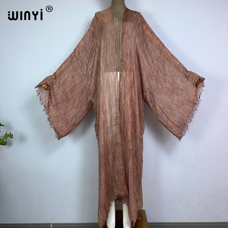WINYI Nuevo Cárdigan Suave de  - Boho Summer Beach Maxi Dress reseña y precio