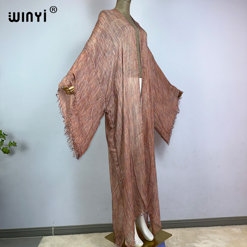 WINYI Nuevo Cárdigan Suave de  - Boho Summer Beach Maxi Dress reseña y precio